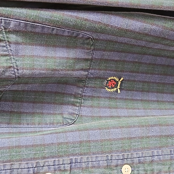 Tommy Hilfiger button down long sleeve size L - Picture 2 of 8